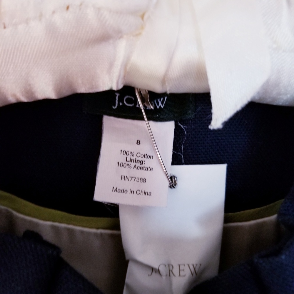 J. Crew Ruffle Swing Jacket - Picture 7 of 8
